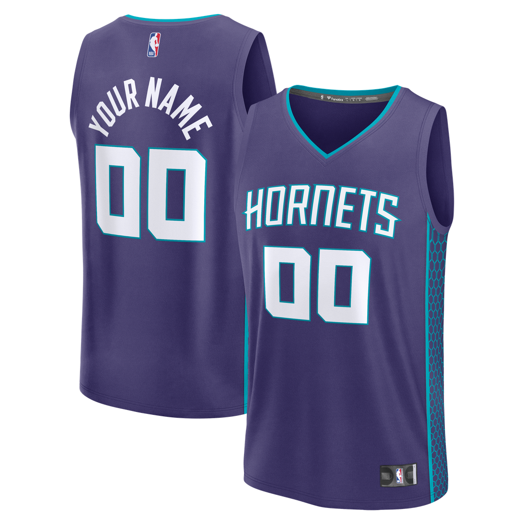 Charlotte Hornets Fanatics Fast Break Custom Jersey - Icon product image 7