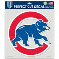 Chicago Cubs Walking Bear Color 8 x 8 Perfect Cut Decal product image 1, provided for visual reference and product detail