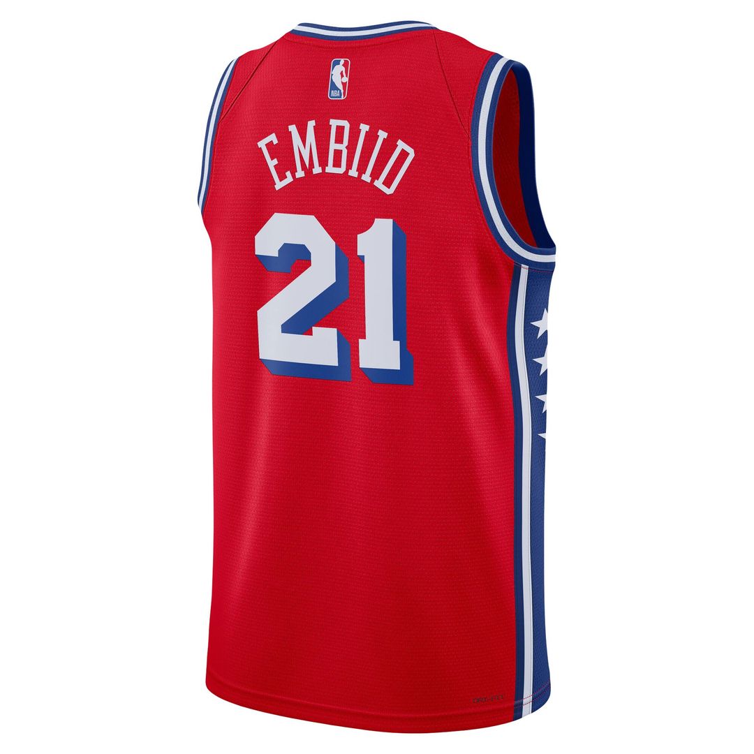Philadelphia 76ers Joel Embiid Jordan Brand Unisex Swingman product image 3
