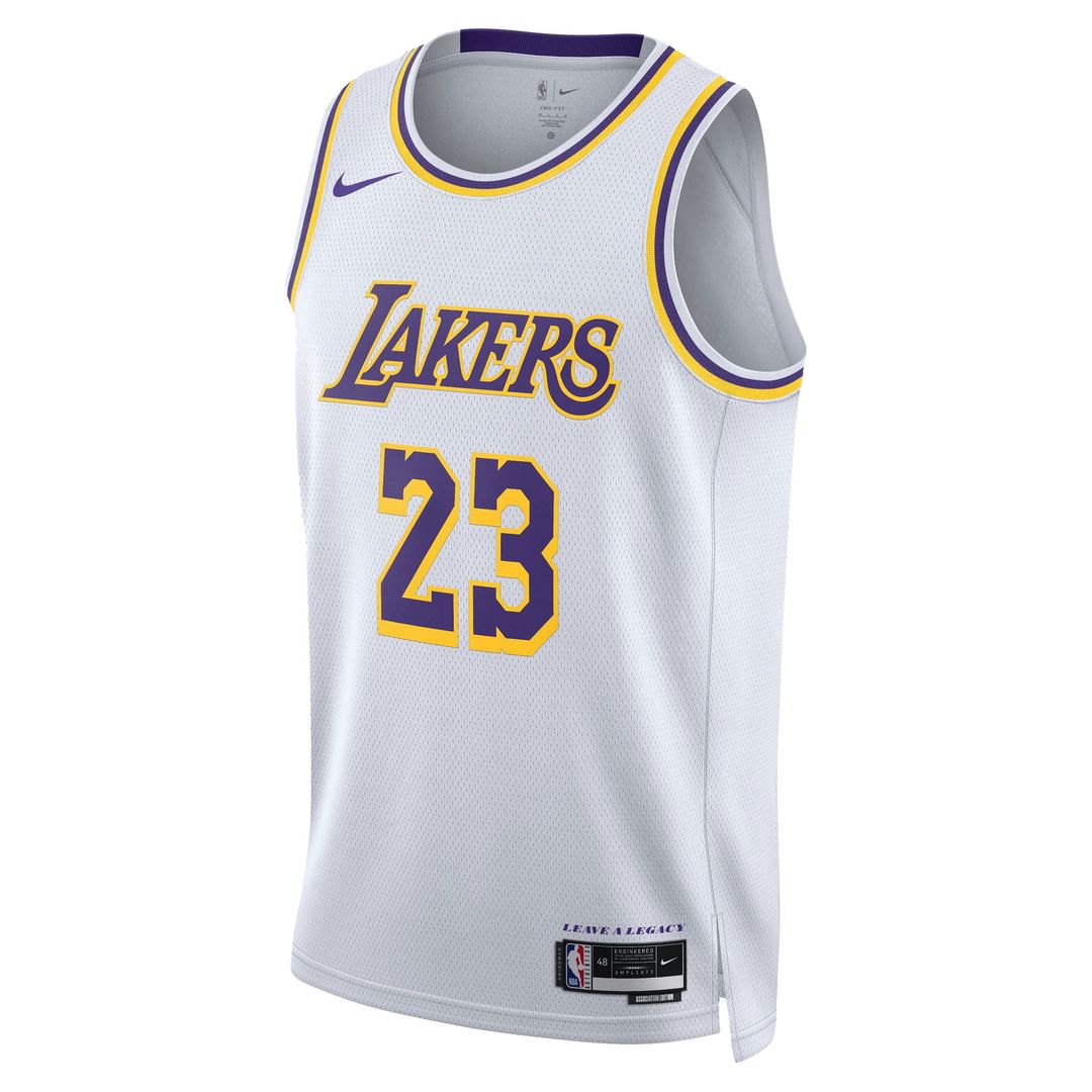 Los Angeles Lakers LeBron James Nike Unisex Swingman Jersey product image 2