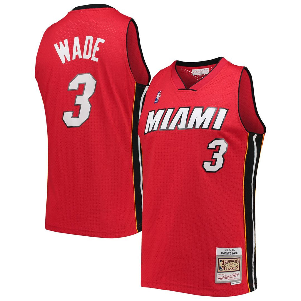 Miami Heat Dwyane Wade Mitchell & Ness Hardwood Classics product image 1