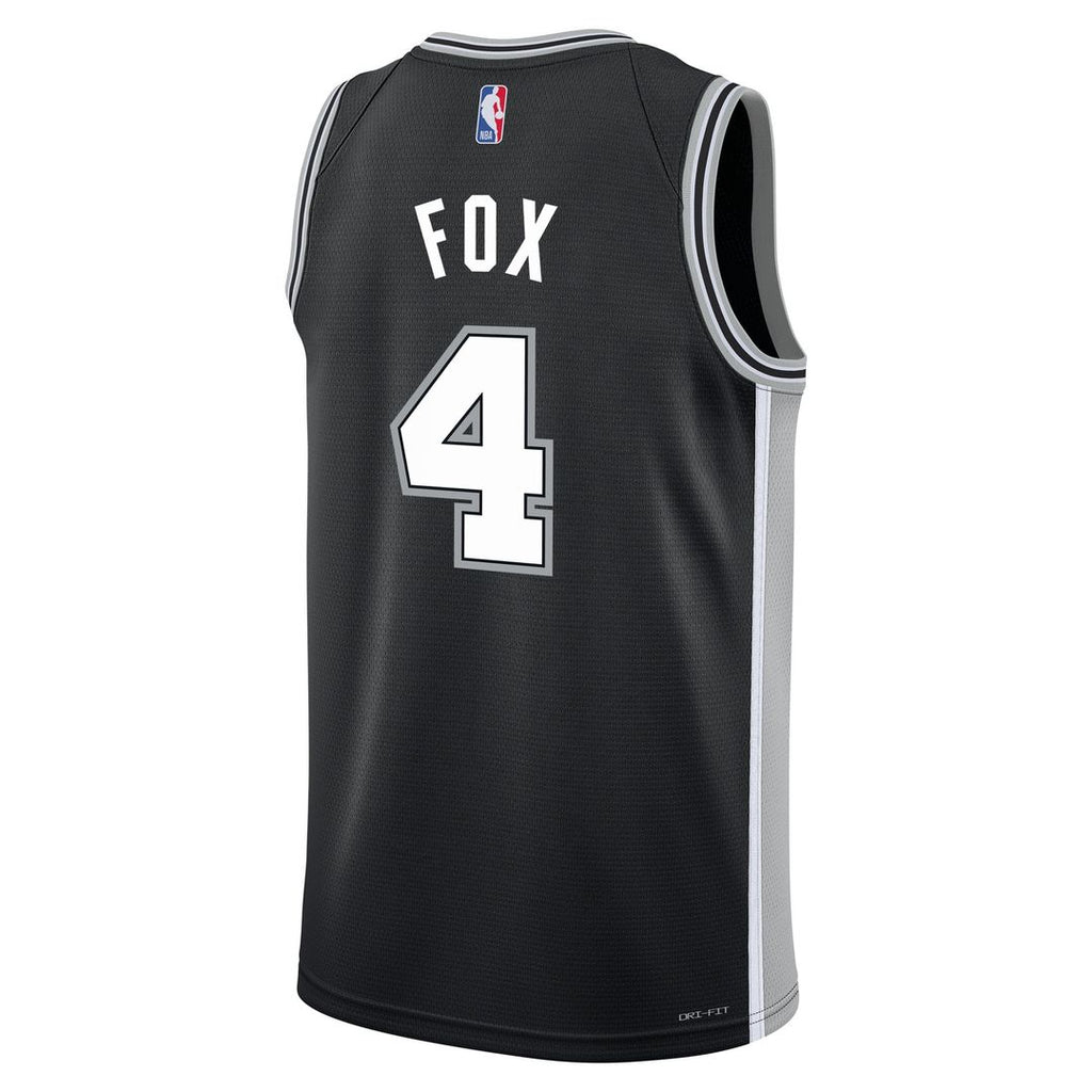 San Antonio Spurs De'Aaron Fox Nike Youth Swingman Jersey product image 3