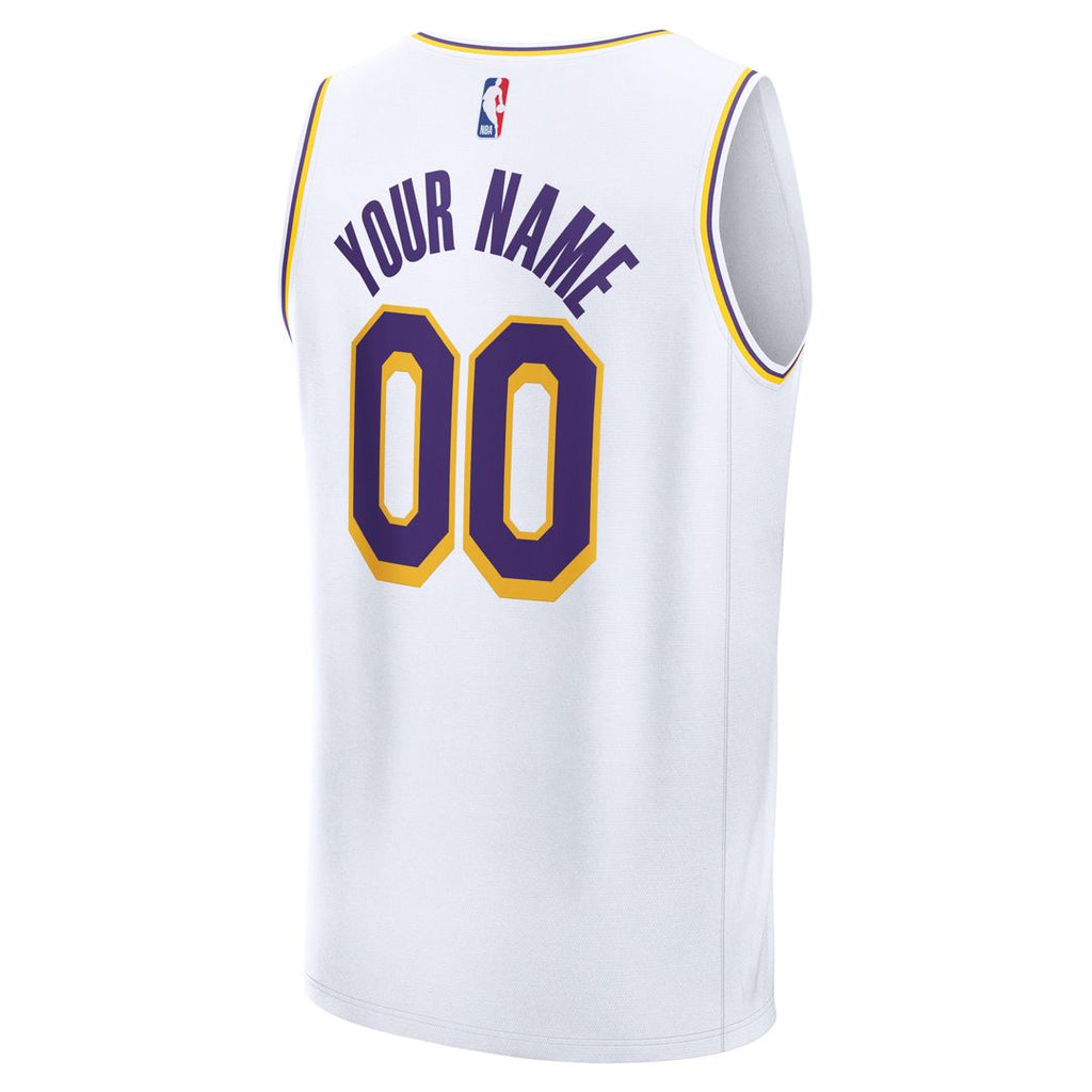 Los Angeles Lakers Fanatics Fast Break Custom Replica product image 6