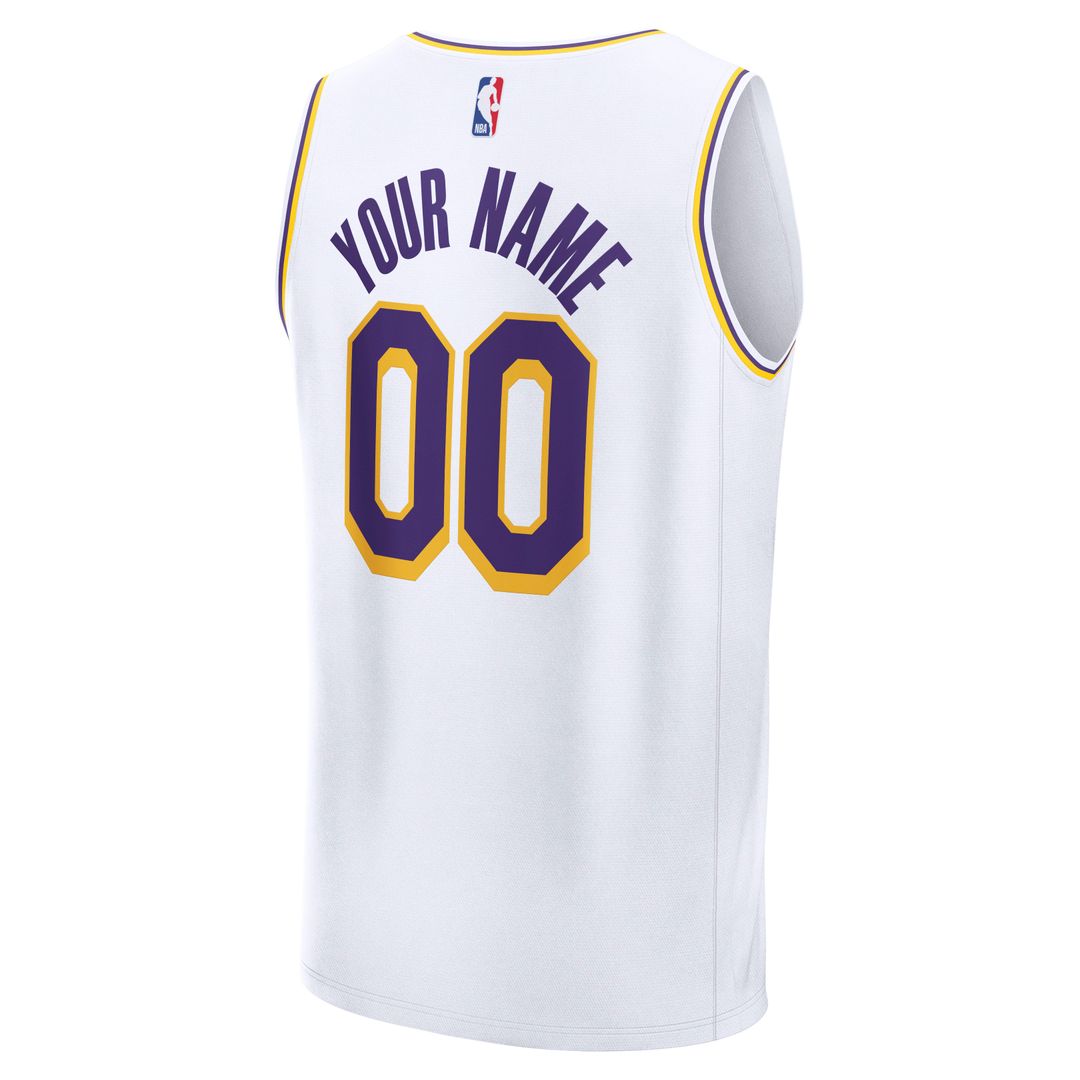 Los Angeles Lakers Fanatics Fast Break Custom Replica product image 6