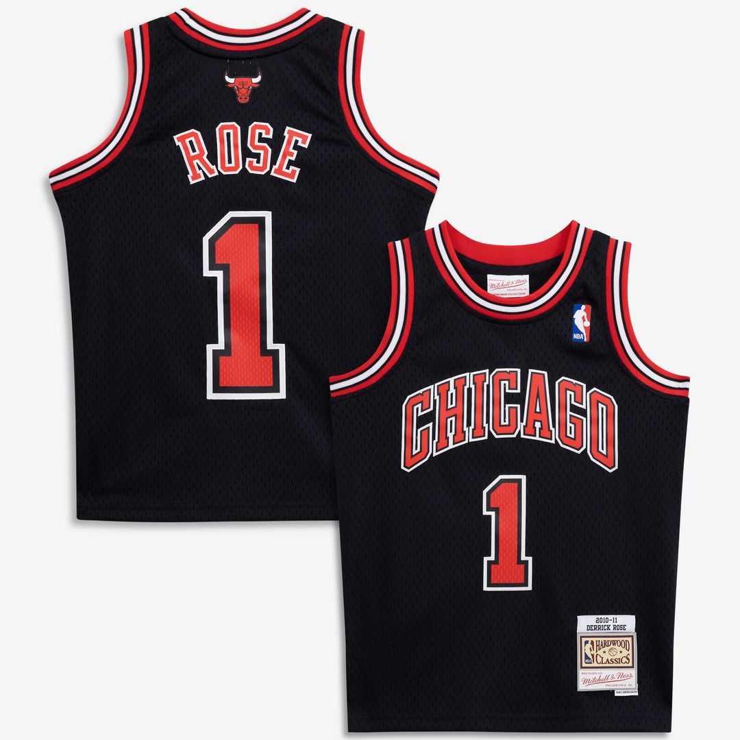 Chicago Bulls Derrick Rose Mitchell & Ness Youth 2008/09 product image 7
