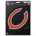 Chicago Bears 5X7 Shimmer Decal By Wincraft product image 1, provided for visual reference and product detail review