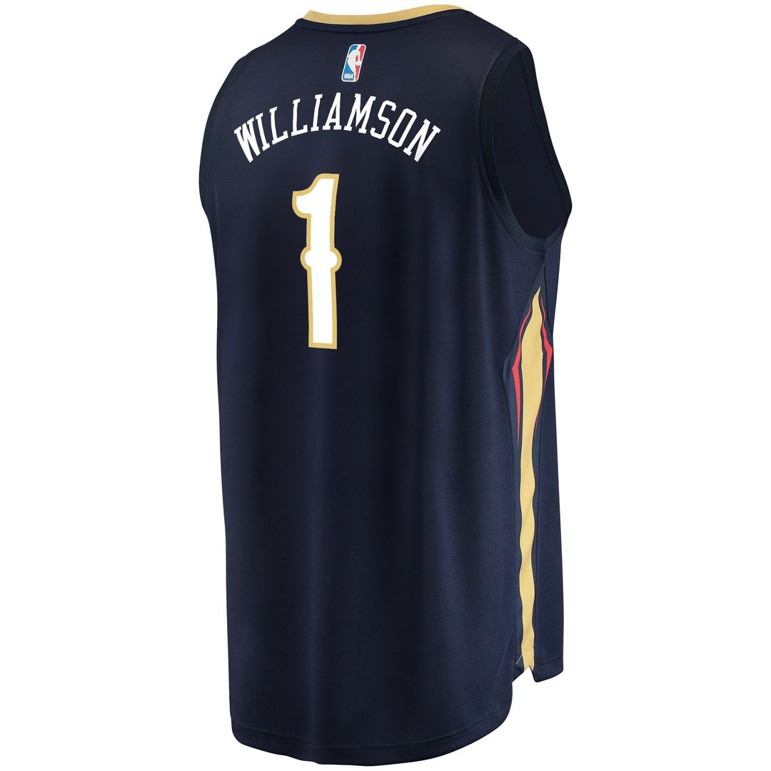 New Orleans Pelicans Zion Williamson Fanatics Replica Fast product image 6
