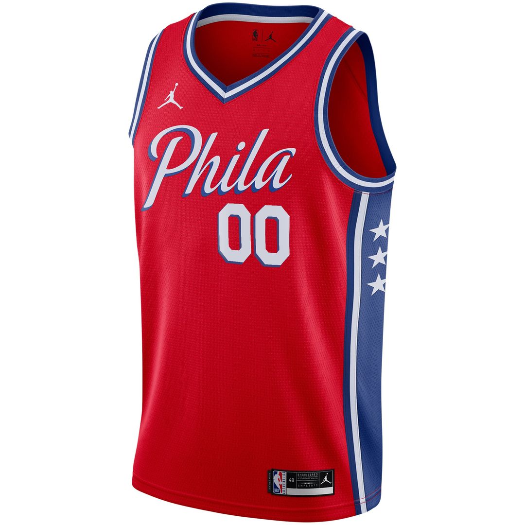 Philadelphia 76ers Jordan Brand Swingman Custom Jersey product image 2