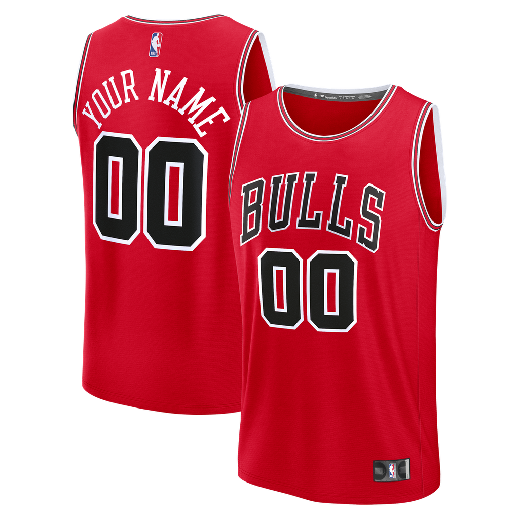 Chicago Bulls Fanatics Youth Fast Break Custom Jersey product image 7