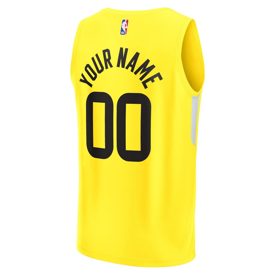 Utah Jazz Fanatics Fast Break Replica Custom Jersey - Icon product image 3