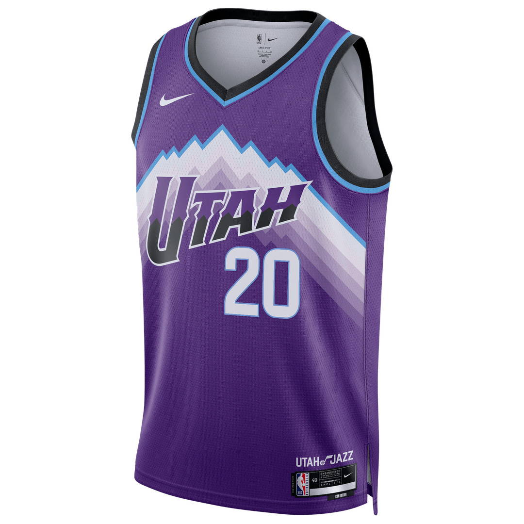 Utah Jazz Jaren Jackson Jr. Nike Unisex Swingman Jersey product image 2