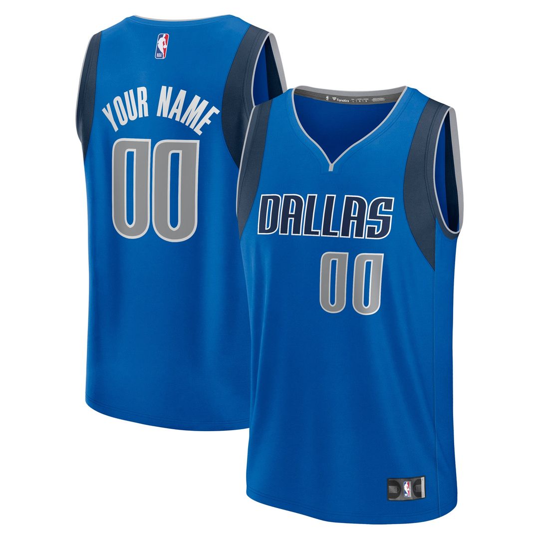 Dallas Mavericks Fanatics Youth Fast Break Custom Replica product image 1