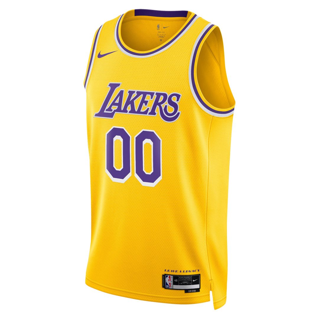Los Angeles Lakers Nike Unisex Swingman Custom Jersey White product image 8
