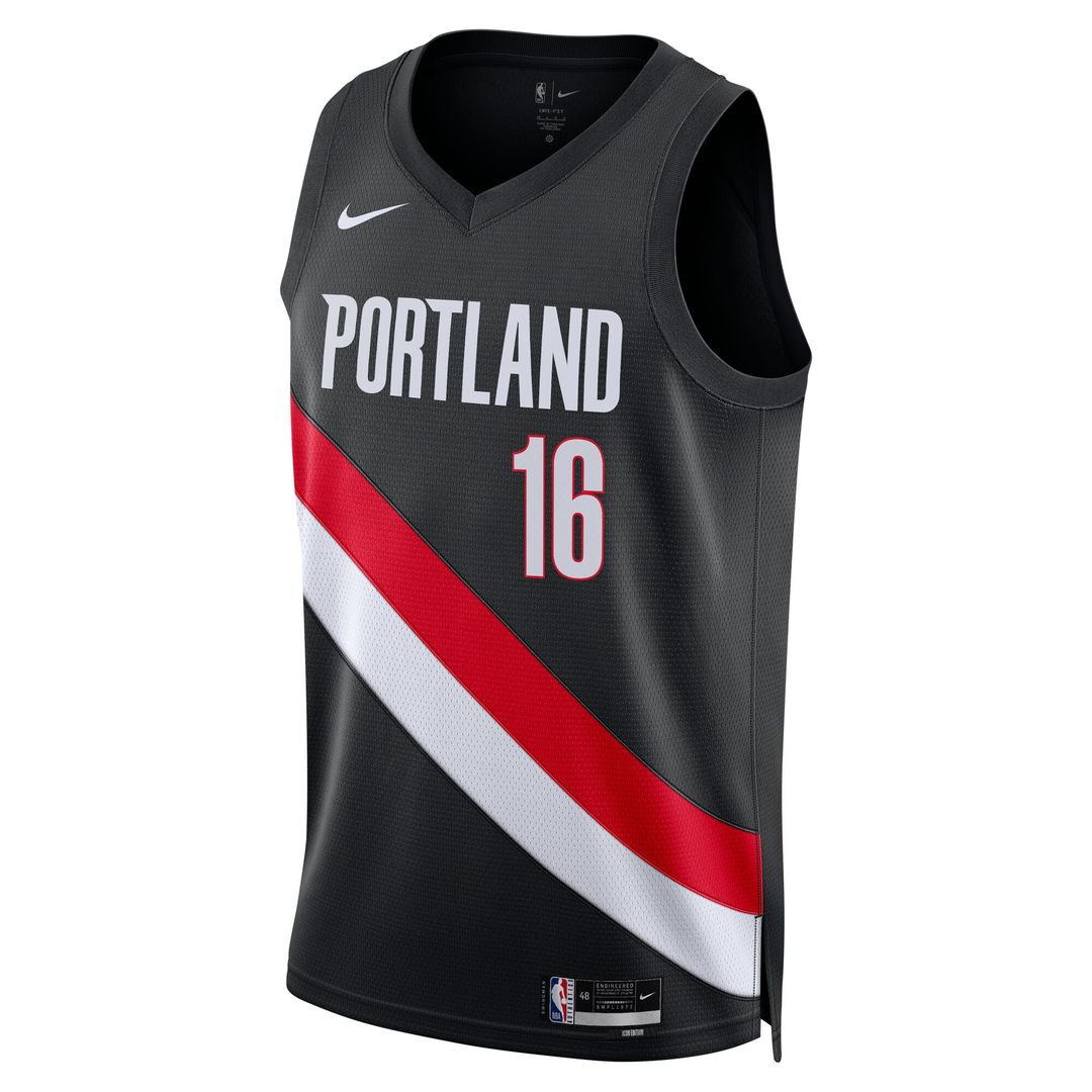 Portland Trail Blazers Yang Hansen Nike Unisex Swingman product image 2