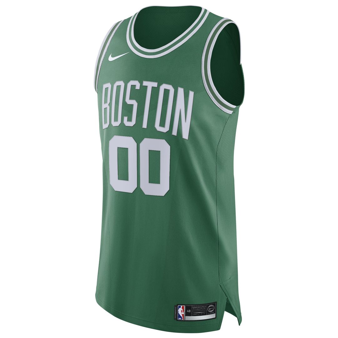 Boston Celtics Nike 2020/21 Authentic Custom Jersey Green product image 2