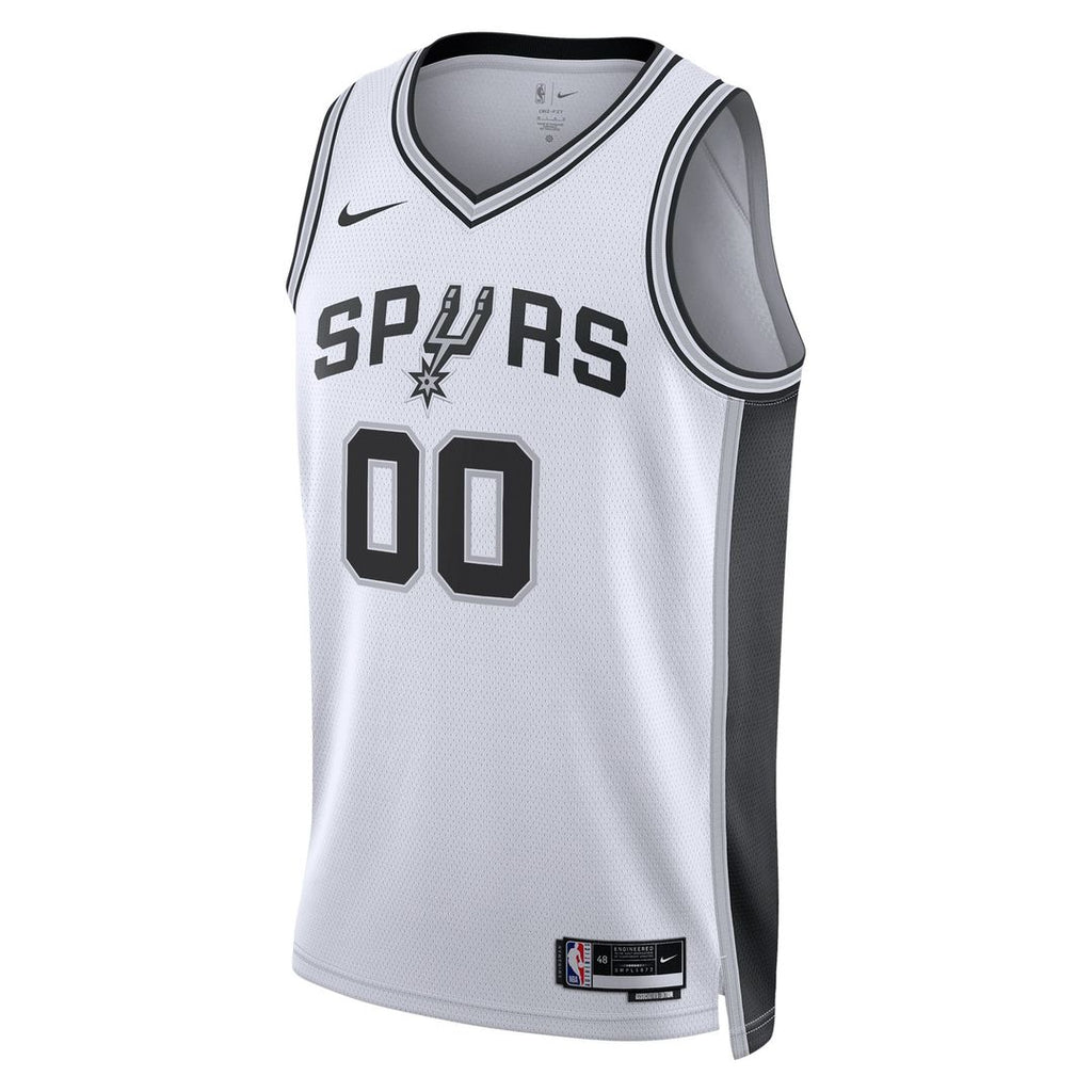 San Antonio Spurs Nike Unisex Swingman Custom Jersey White product image 2