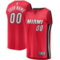 Miami Heat Fanatics Fast Break Custom Jersey - Red product image 1