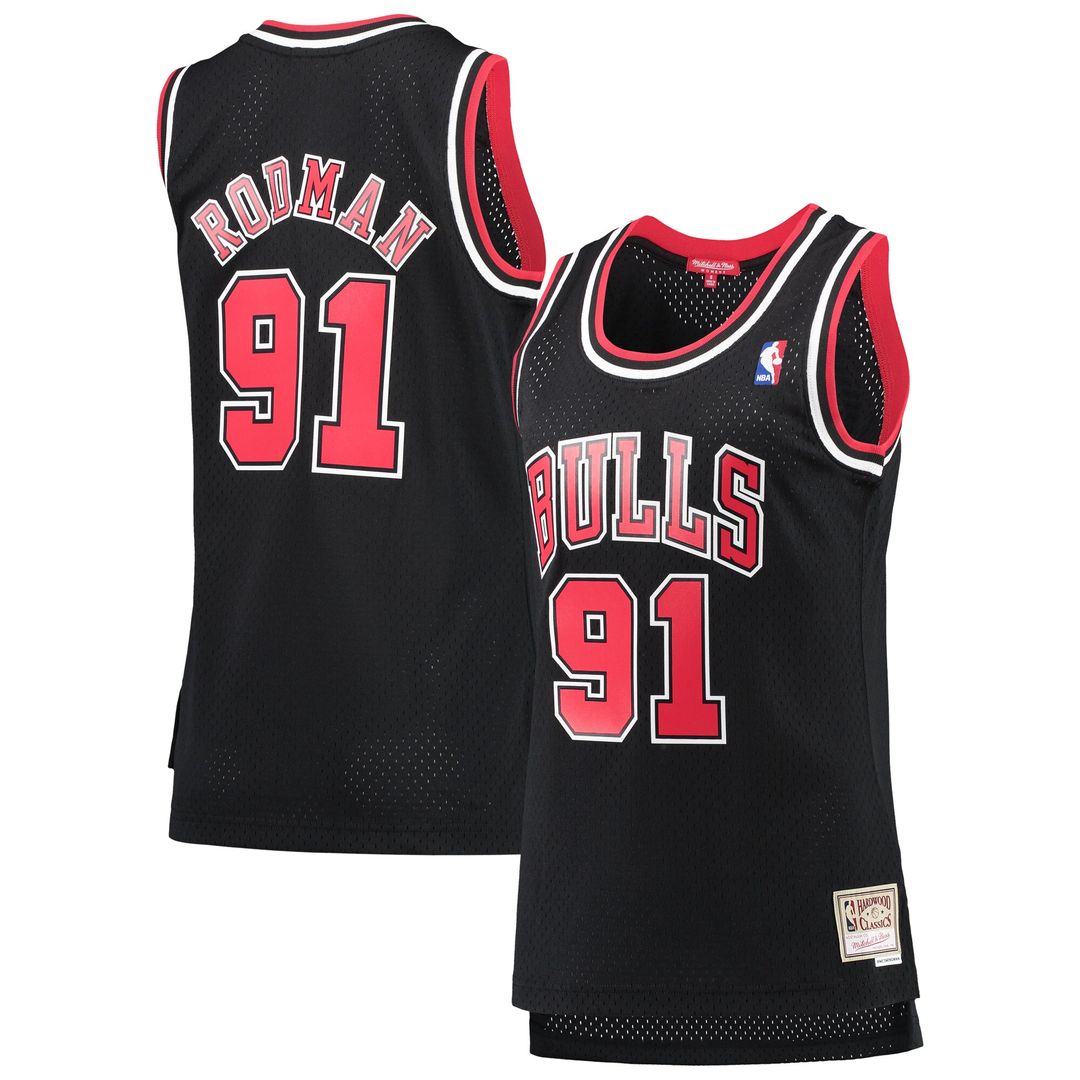 Chicago Bulls Dennis Rodman Mitchell & Ness Women's product image 1