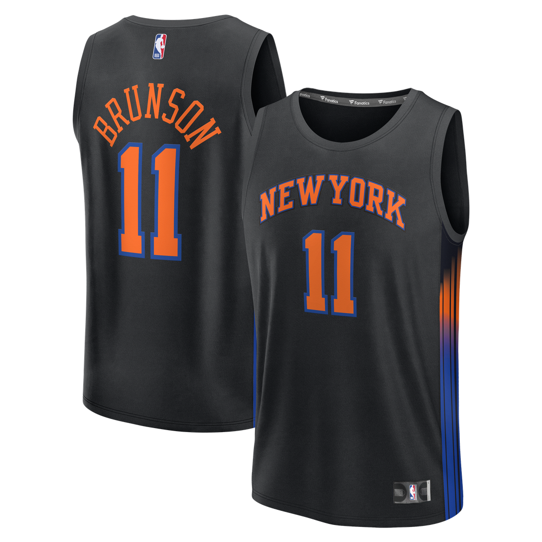 New York Knicks Jalen Brunson Fanatics Youth Fast Break product image 1