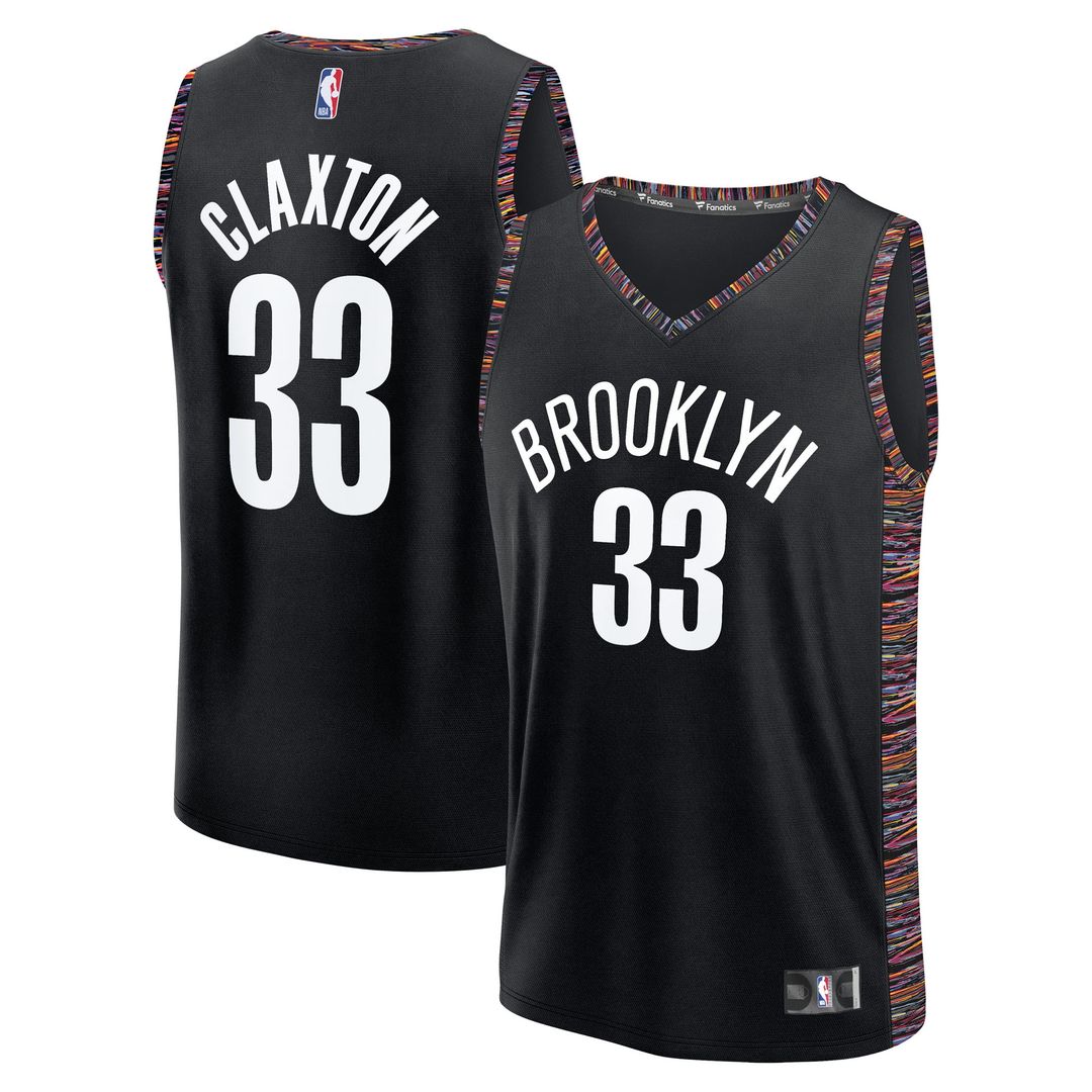 Brooklyn Nets Nic Claxton Fanatics 2025/26 City Edition product image 1