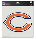 Chicago Bears 8X8 Perfect Cut Decal by Wincraft product image 1, provided for visual reference and product detail review