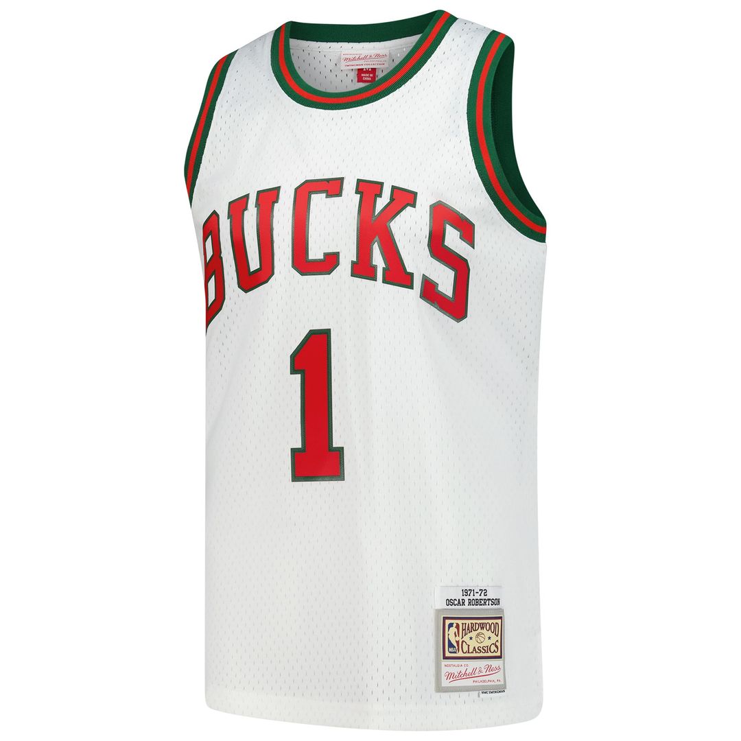Milwaukee Bucks Oscar Robertson Mitchell & Ness Hardwood product image 2