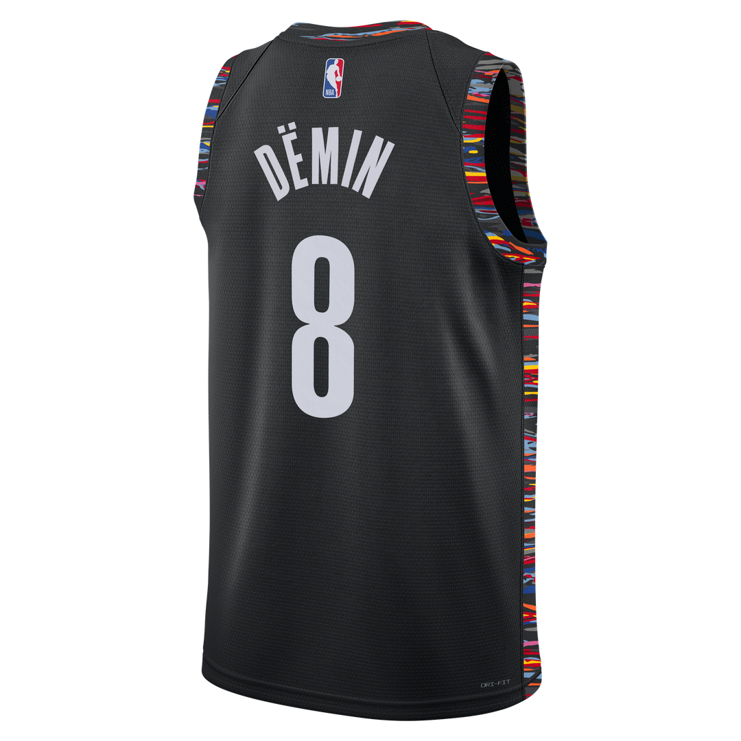 Brooklyn Nets Egor Dëmin Nike Unisex 2025/26 Swingman product image 3