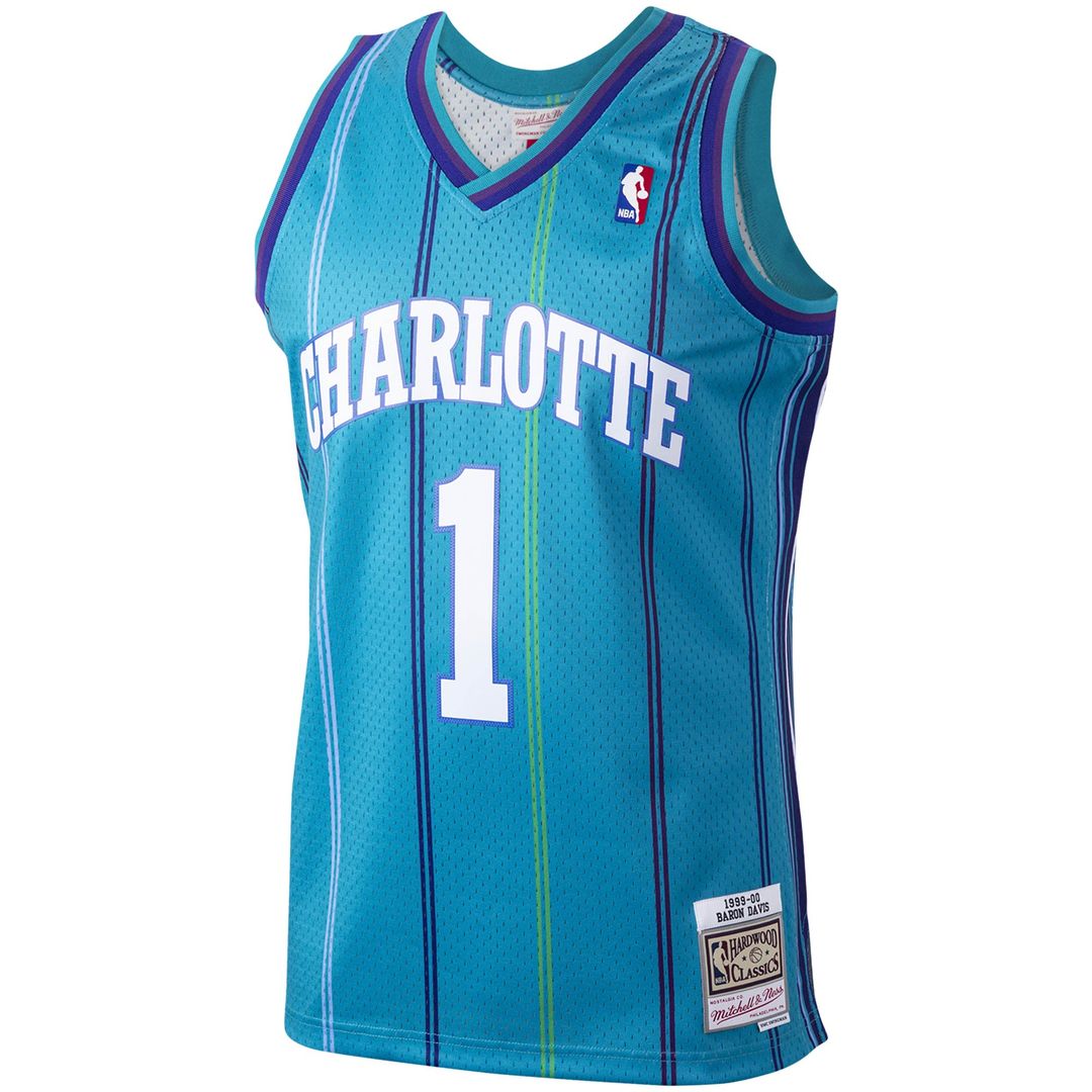 Charlotte Hornets Baron Davis Mitchell & Ness 1999/00 product image 2