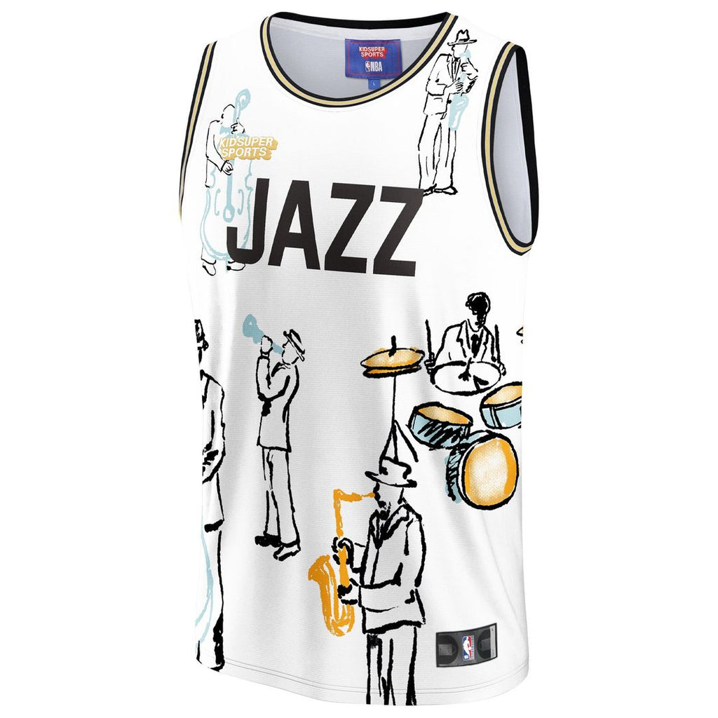 Utah Jazz NBA & KidSuper Studios by Fanatics Unisex product image 2