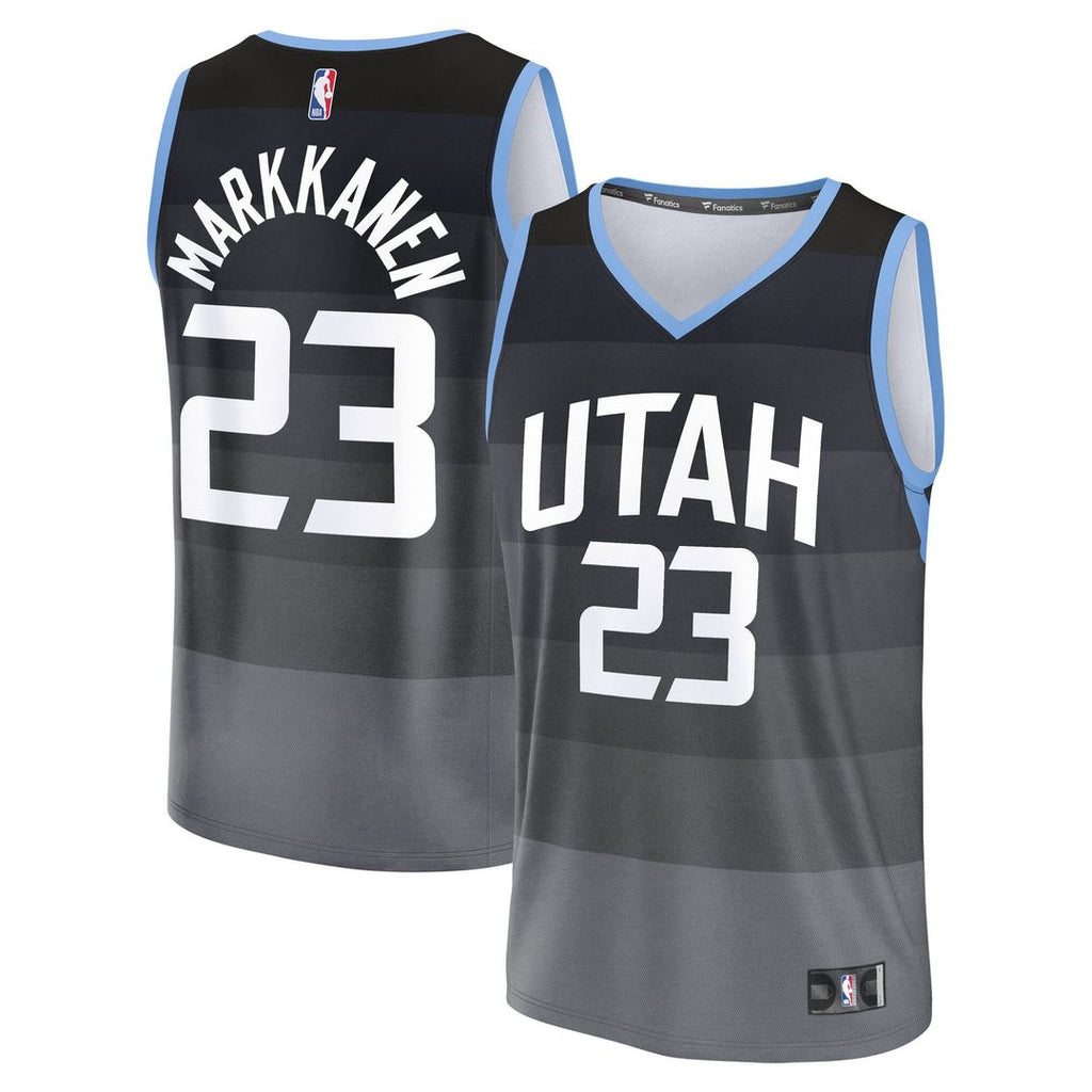 Utah Jazz Lauri Markkanen Fanatics Youth Fast Break Jersey product image 1