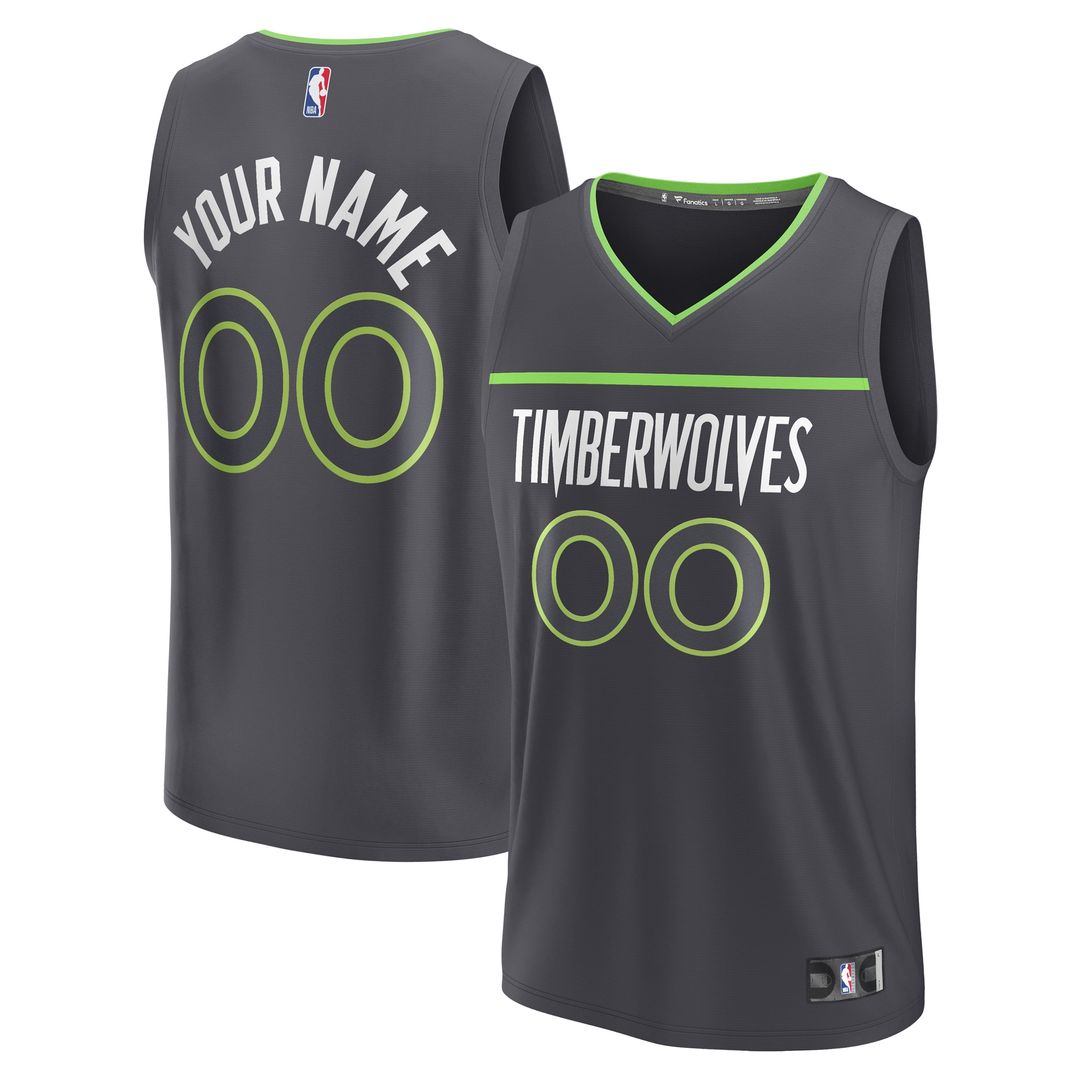 Minnesota Timberwolves Fanatics Youth Custom Fast Break product image 1