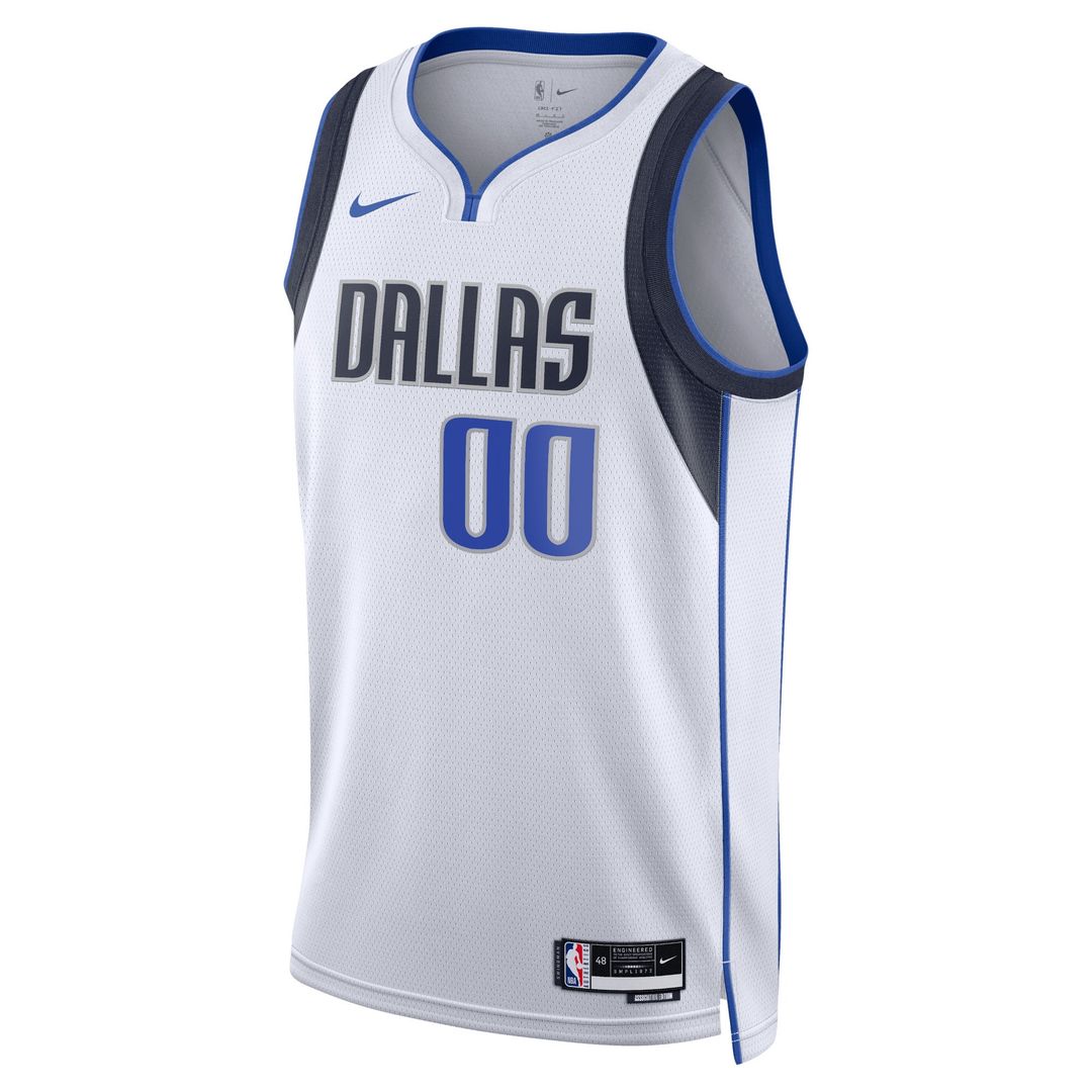 Dallas Mavericks Nike Unisex Swingman Custom Jersey White product image 5