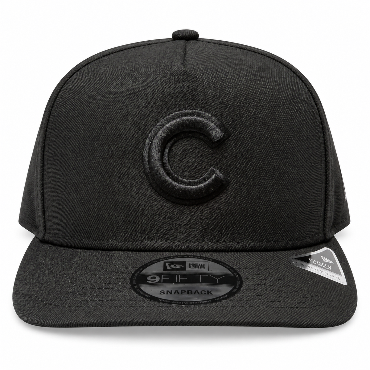 Chicago Cubs Mlb Basic Tonal Black A-Frame 9Fifty Snapback product image 2, provided for visual reference and product detail