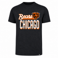 Chicago Bears NFL Retro Script Regional Club T-Shirt By ’47 Brand for Men product image 1, provided for visual reference and