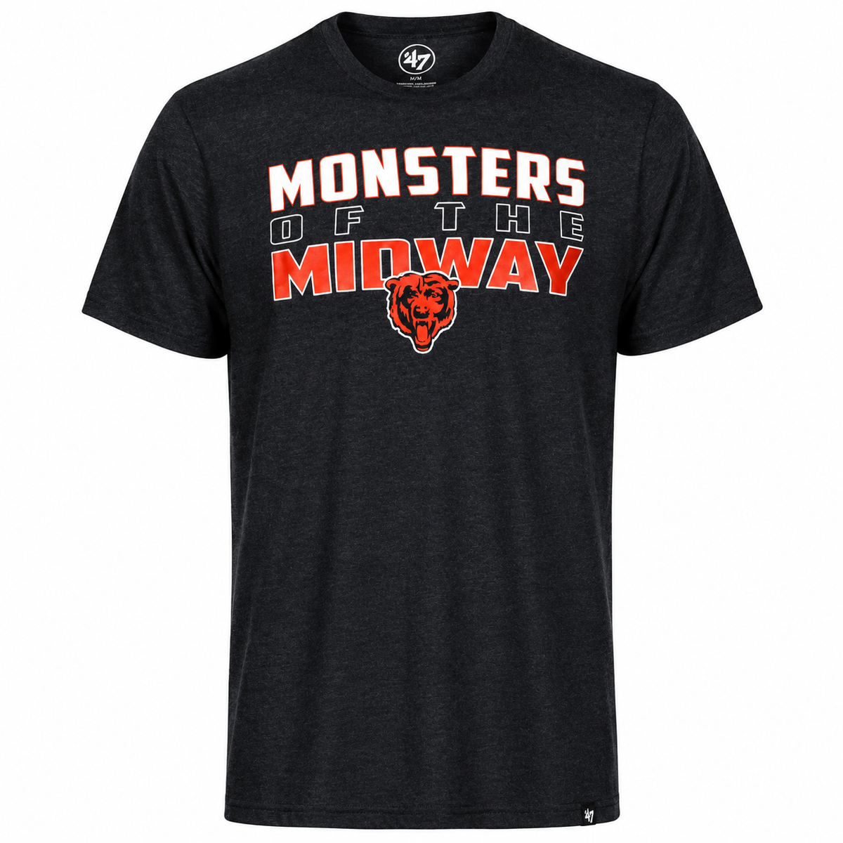Chicago Bears NFL "Monsters of the Midway"Navy Regional Club T-Shirt By ’47 Brand for Men product image 1, provided for