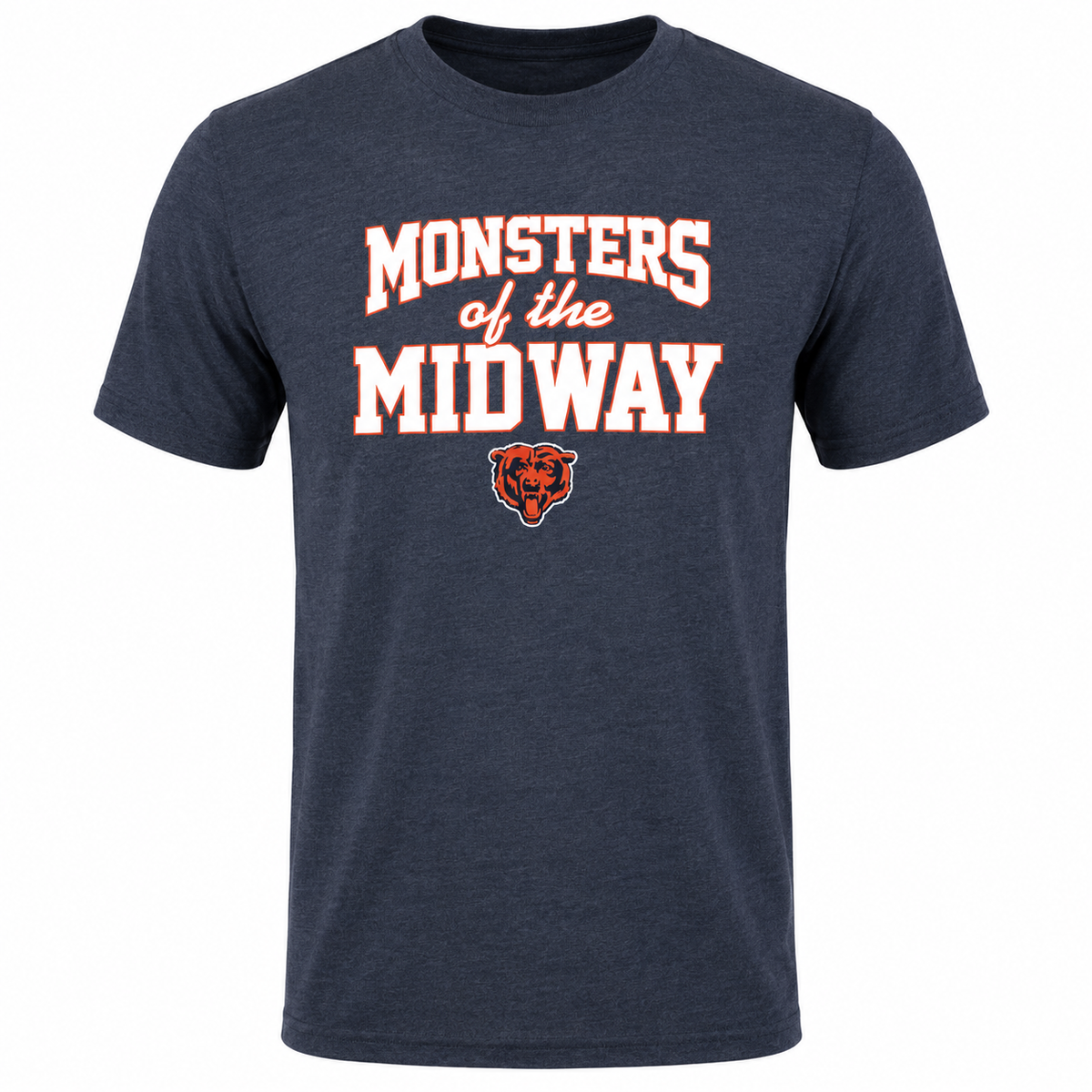Chicago Bears Fall Navy "Monsters of the Midway" Regional Club T-Shirt for Men product image 1, provided for visual
