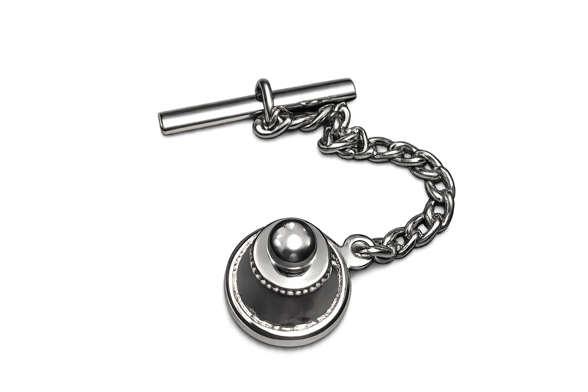 Chicago Bears LogoArt Tie Tac product image 2, provided for visual reference and product detail review