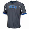 Chicago Cubs Gray Intense V-Neck T-Shirt for Men product image 1, provided for visual reference and product detail review