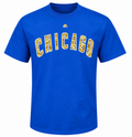 Chicago Cubs Desert Camo Wordmark T-Shirt for Men product image 1, provided for visual reference and product detail review