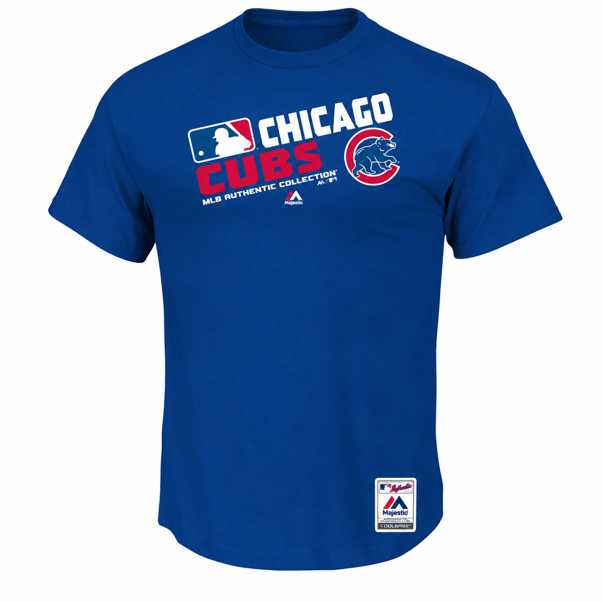 Chicago Cubs Cooperstown Collection Royal Team Choice T-Shirt for Men product image 1, provided for visual reference and