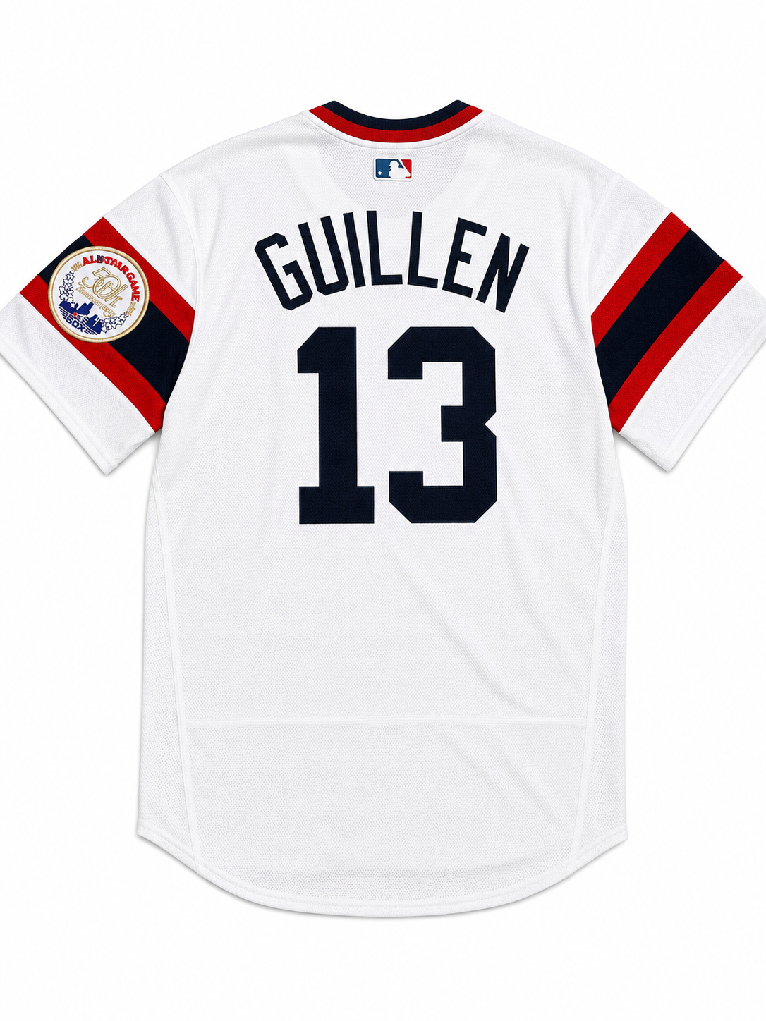 Chicago White Sox Ozzie Guillen Nike White Sunday Alternate Authentic Player Jersey for Men product image 1, provided for