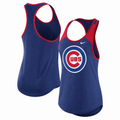 Chicago Cubs Legend Wordmark 1.7 Tank Top for Women product image 1, provided for visual reference and product detail review