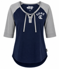 Women’s Chicago Cubs Navy/Gray Perfect Game Top product image 1, provided for visual reference and product detail review