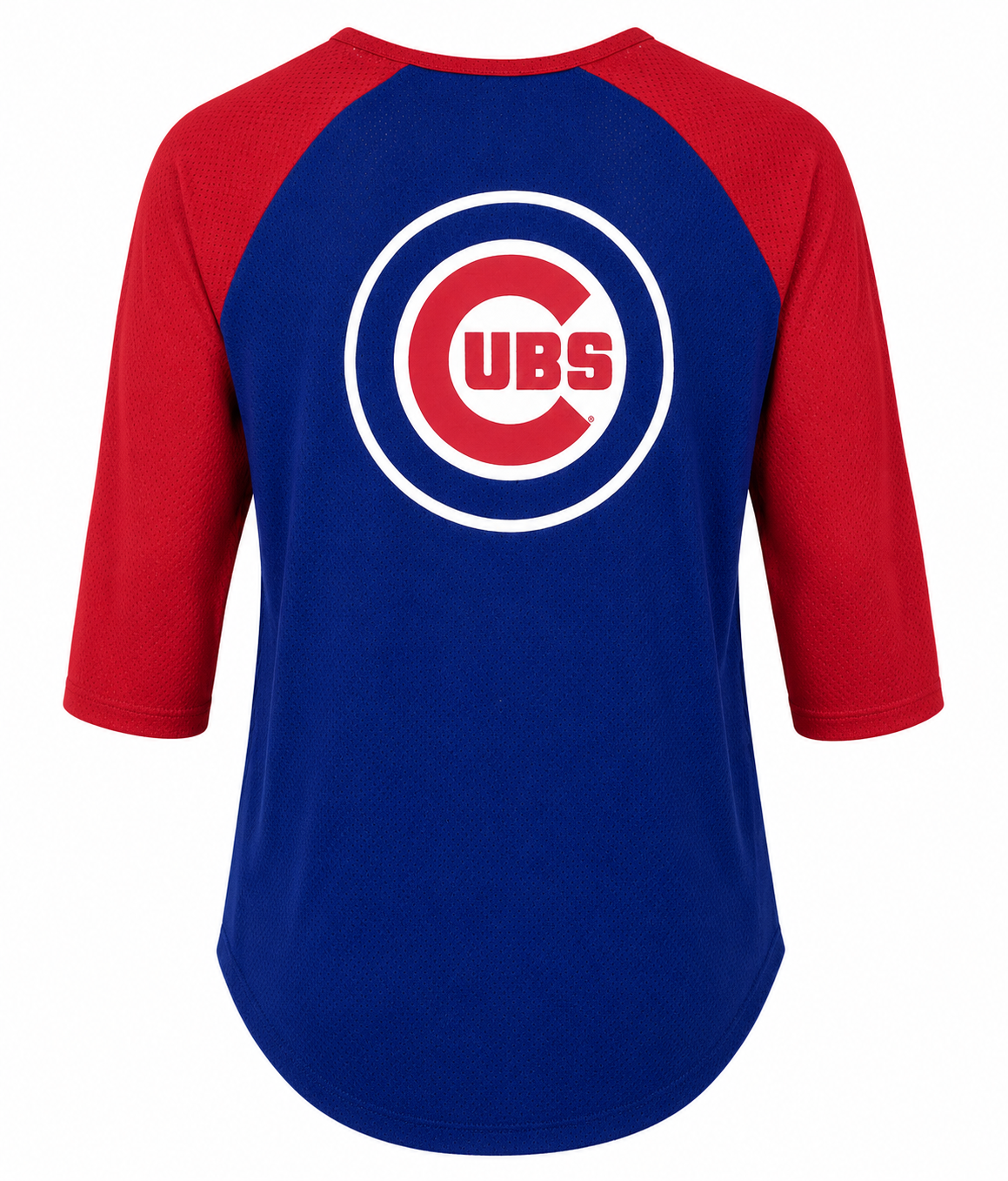 Chicago Cubs Touch by Alyssa Milano Blue/Red Perfect Game 3/4-Sleeve T-Shirt for Women product image 2, provided for visual