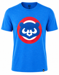 Chicago Cubs Cooperstown Collection 1984 Logo Blue Raspberry Club T-Shirt By 47 Brand for Men product image 1, provided for