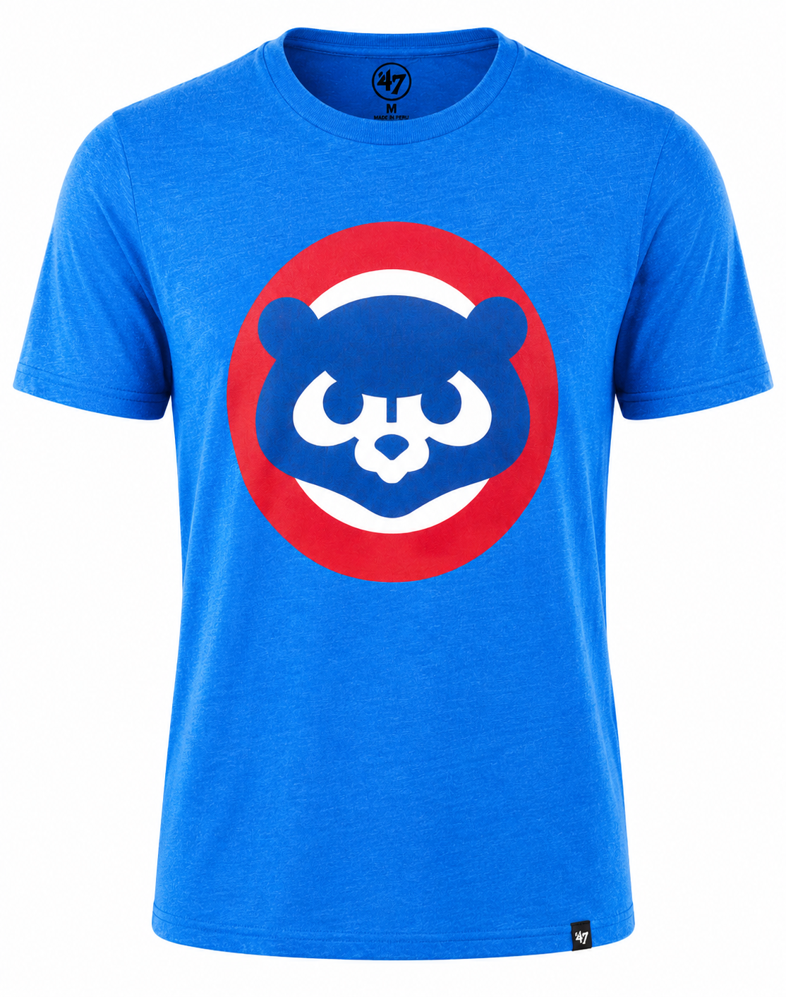 Chicago Cubs Cooperstown Collection 1984 Logo Blue Raspberry Club T-Shirt By 47 Brand for Men product image 1, provided for