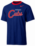 Chicago Cubs Script T-Shirt By Nike for Men product image 1, provided for visual reference and product detail review
