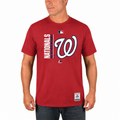 MLB Washington Nationals Majestic Red Authentic Collection Team Icon T-Shirt for Men product image 1, provided for visual