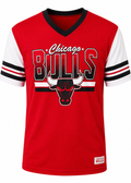 Mitchell & Ness Men Chicago Bulls Offensive Rebound Vintage T-Shirt product image 1, provided for visual reference and