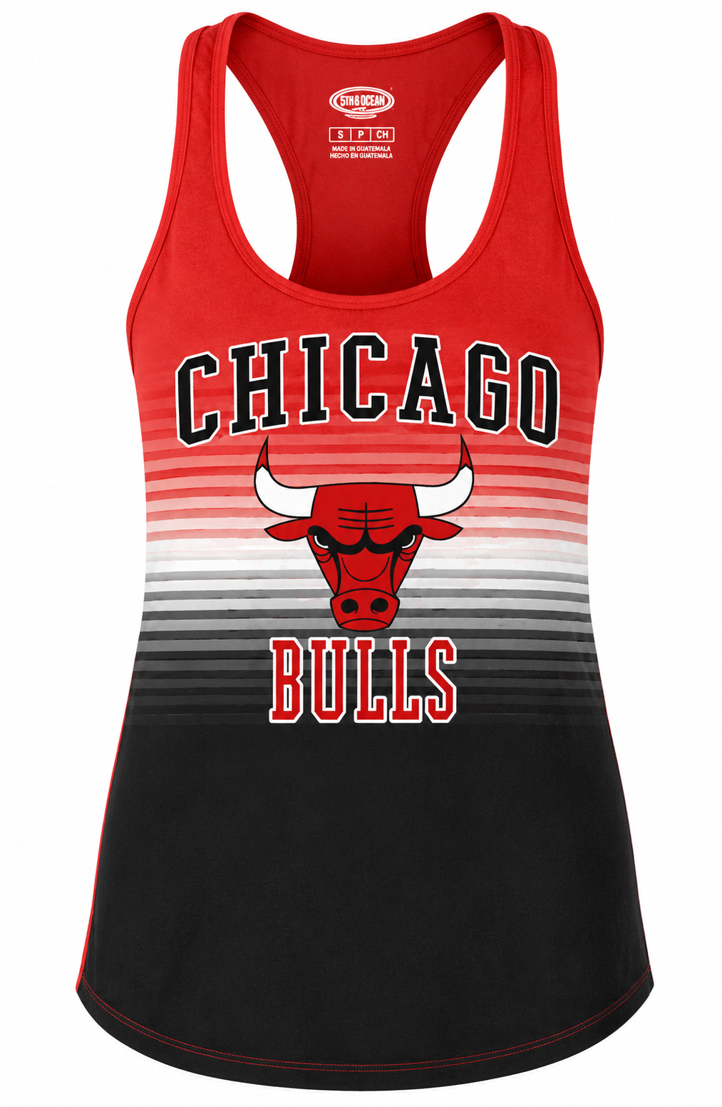 Womens Chicago Bulls Dynamic tank Top product image 1, provided for visual reference and product detail review